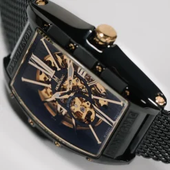 Montignac Montre Acier|Montre Automatique<Montre Homme - MOW1103 Bracelet Acier Bleu