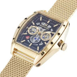 Montignac Montre Fabriquée En France<Montre Homme - MOW703 Bracelet Acier Doré