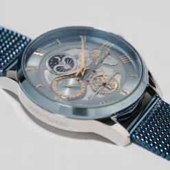 Montignac Montre Acier<Montre Homme - MOW1100 Bracelet Acier Bleu