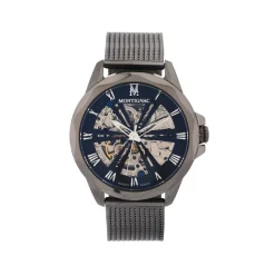 Montignac Montre Automatique<Montre Homme - MOW1005 Bracelet Acier Gris