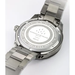 Patrouille de France Montres Montre Automatique|Montre Acier<Montre Homme Athos 2 - 668127 Bracelet Acier Argent