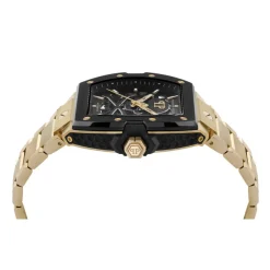 Philipp Plein Montre Acier<Montre Homme The $Keleton 2.0 - PWJFA0625 Bracelet Acier Doré