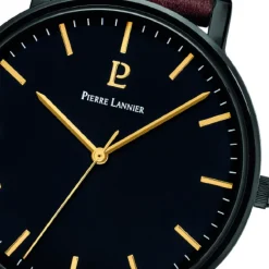 Pierre Lannier Montre Cuir<Montre Homme Essential - 218F434 Bracelet Cuir Marron