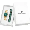 Pierre Lannier Montre Cuir<Montre Homme Multiples - 351K562 Bracelet Cuir Vert