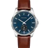 Pierre Lannier Montre Fabriquée En France|Montre Cuir<Montre Homme Metropolitain - 246G164 Bracelet Cuir Marron