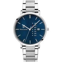 Pierre Lannier Montre Fabriquée En France|Montre Acier<Montre Homme Data - 242D161 Bracelet Acier Argent