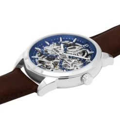 Pierre Lannier Montre Automatique|Montre Cuir<Montre Homme - 346A164 Monarck Bracelet Cuir Brun