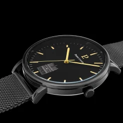 Pierre Lannier Montre Acier<Montre Homme Coeur Battant - 299C439 Bracelet Acier Noir