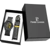 Pierre Lannier Montre Cuir<Montre Homme Paddock - 385C449 Bracelet Cuir Noir