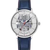 Pierre Lannier Montre Automatique|Montre Cuir<Montre Homme Notre Dame Cœur Battant - 300A126 Bracelet Cuir Bleu