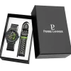 Pierre Lannier Montre Automatique|Montre Cuir<Montre Homme Paddock - 385C479 Bracelet Cuir Noir