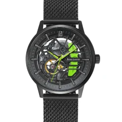 Pierre Lannier Montre Automatique|Montre Cuir<Montre Homme Paddock - 385C479 Bracelet Cuir Noir