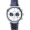 Pierre Lannier Montre Cuir<Montre Homme Baron - 219G106 Bracelet Cuir Bleu