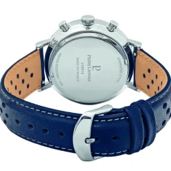 Pierre Lannier Montre Cuir<Montre Homme Baron - 219G106 Bracelet Cuir Bleu