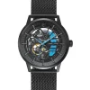 Pierre Lannier Montre Automatique|Montre Fabriquée En France<Montre Homme Paddock - 345A469 Bracelet Acier Noir
