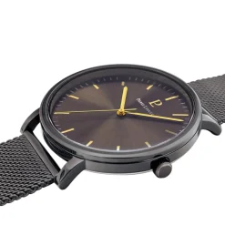 Pierre Lannier Montre Acier<Montre Homme Essential - 218F499 Bracelet Acier Noir