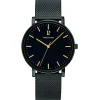 Pierre Lannier Montre Acier<Montre Homme Essential - 218F439 Bracelet Acier Noir
