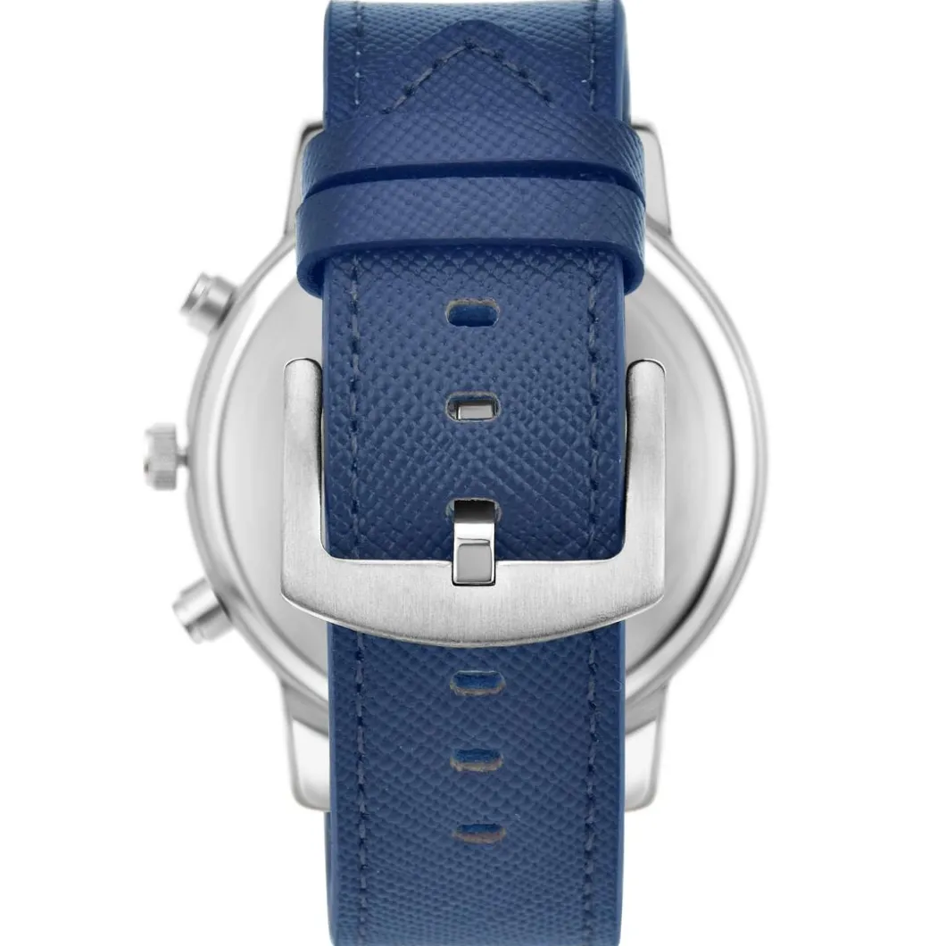 So Charm Montres Montre Cuir<Montre homme quartz bleu MH259 par Pascal Szerman