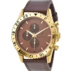 So Charm Montres Montre Cuir<Montre homme quartz marron MH265 par Pascal Szerman