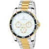 So Charm Montres Montre Acier<Montre homme quartz par Pascal Szerman bicolore fond bland