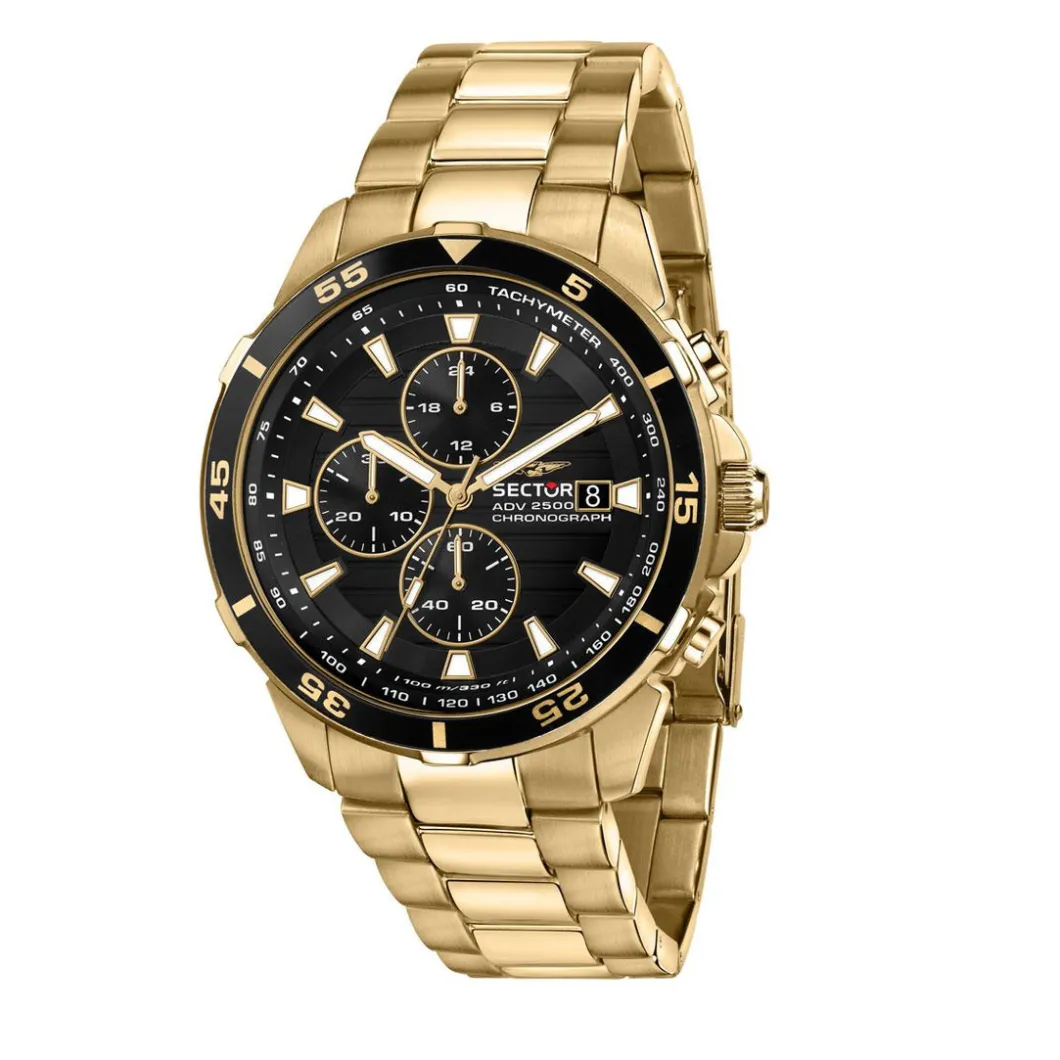 Sector Montre Acier<Montre Homme R3273643008 Bracelet Acier Doré -