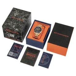 Spinnaker Montre Automatique|Montre Acier<Montre Homme Bradner Automatic Bascom - SP-5111-22 Bracelet Acier Doré