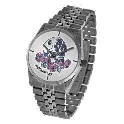 The Kooples Montres Montre Acier<Montre Homme Skull & Roses - TKW819 Bracelet Acier gris