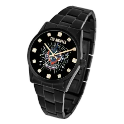The Kooples Montres Montre Acier<Montre Homme Sacred Heart - TKW827 Bracelet Acier noir