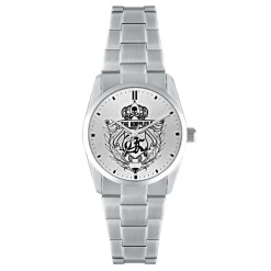 The Kooples Montres Montre Acier<Montre Homme TK blason - TKW835 Bracelet Acier Argenté