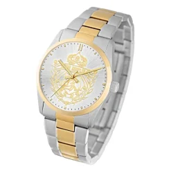 The Kooples Montres Montre Acier<Montre Homme TK blason - TKW839 Bracelet Acier doré