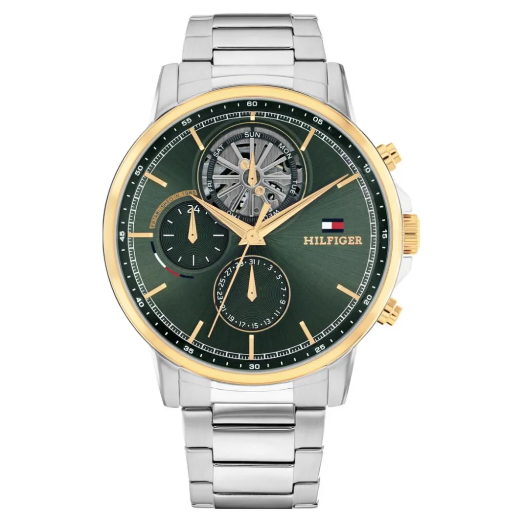 Tommy Hilfiger Montres Montre Acier<Montre Homme Tommy Hilfiger Stewart - 1710735 Bracelet Acier Argent
