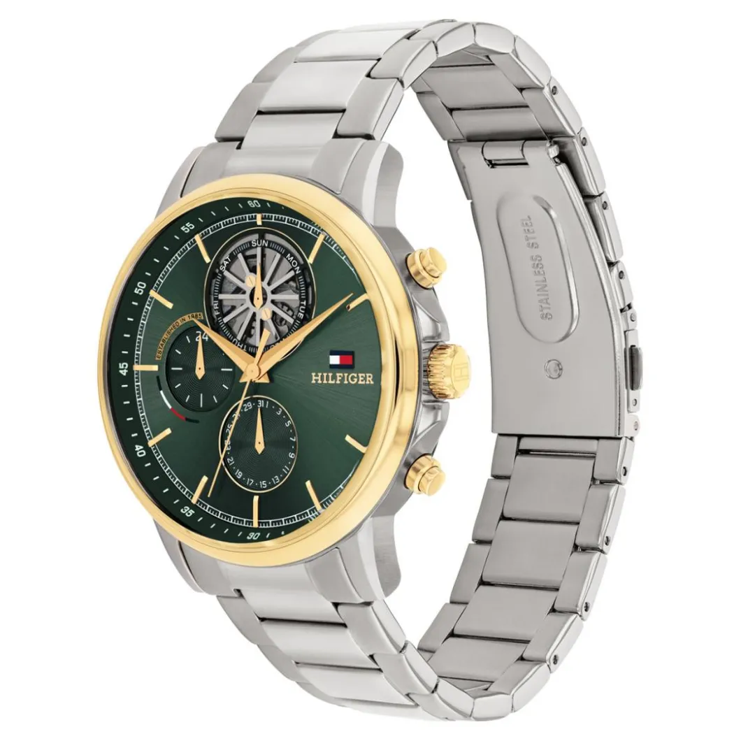 Tommy Hilfiger Montres Montre Acier<Montre Homme Tommy Hilfiger Stewart - 1710735 Bracelet Acier Argent