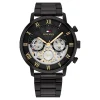 Tommy Hilfiger Montres Montre Acier<Montre Homme Tommy Hilfiger Legend - 1710706 Bracelet Acier Noir