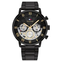 Tommy Hilfiger Montres Montre Acier<Montre Homme Tommy Hilfiger Legend - 1710706 Bracelet Acier Noir