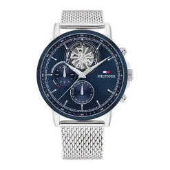 Tommy Hilfiger Montres Montre Acier<Montre Homme Tommy Hilfiger Stewart - 1710609 Bracelet Acier Argent