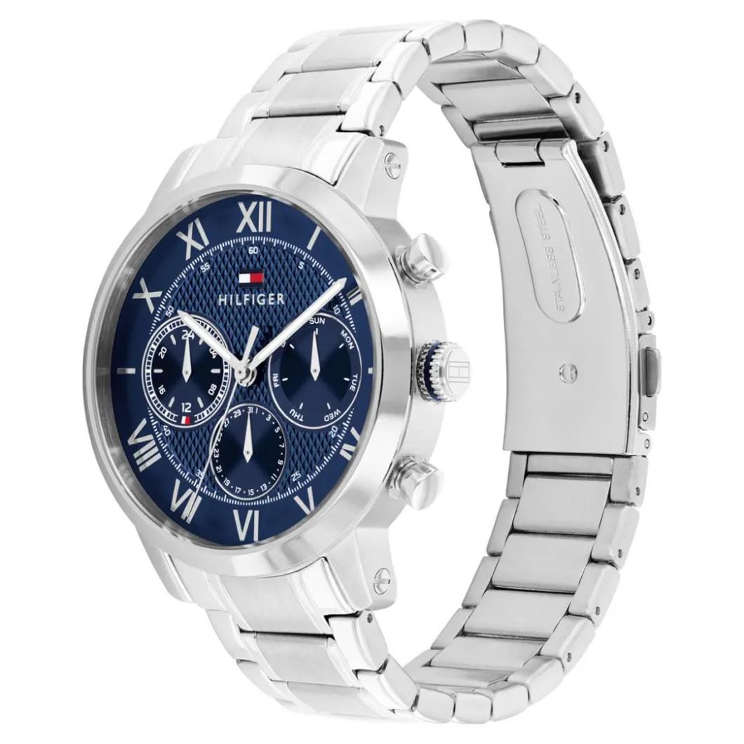 Tommy Hilfiger Montres Montre Acier<Montre Homme Tommy Hilfiger TH-Oxford - 1710728 Bracelet Acier Argent