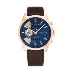 Tommy Hilfiger Montres Montre Cuir<Montre Homme Tommy Hilfiger Baker - 1710645 Bracelet Cuir Marron