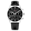 Tommy Hilfiger Montres Montre Cuir<Montre Homme Tommy Hilfiger TH-Oxford - 1710725 Bracelet Cuir Noir