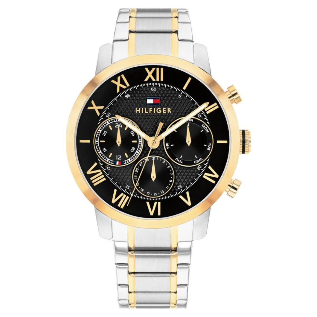 Tommy Hilfiger Montres Montre Acier<Montre Homme Tommy Hilfiger TH-Oxford - 1710729 Bracelet Acier Doré