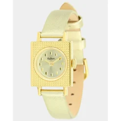 Kelton Montre Cuir|Montre Cuir<Montre Lady 50's Total Or