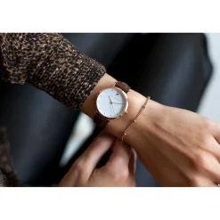 Emily Westwood Montres Montre Cuir<Montre LAO-B031R Emily Westwood