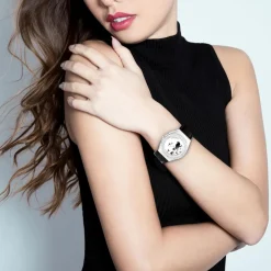 So Charm Montres Montre Cuir<Montre MF316-OISEAU-CHAT-NOIR - So Charm