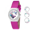 So Charm Montres Montre Cuir<Montre MF316-PAPILLON-PAPILLON-FUSHIA - So Charm