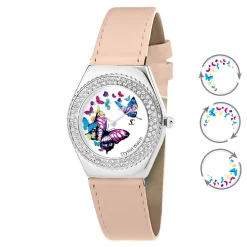 So Charm Montres Montre Cuir<Montre MF316-PAPILLON-PAPILLON-BEIGE - So Charm