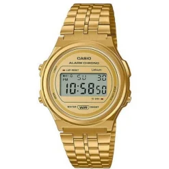 Casio Montre Acier|Montre Acier<Montre mixte A171WEG-9AEF -
