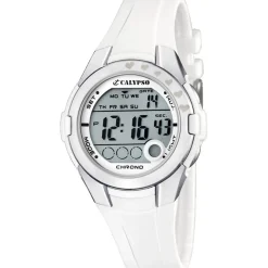 Calypso Montre Garçon|Montre Fille<Montre Mixte Junior K5571-1 - Bracelet Silicone Blanc