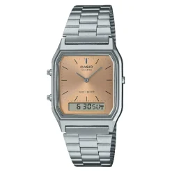 Casio Montre Acier|Montre Acier<Montre Mixte - AQ-230A-4AMQYES Bracelet Acier