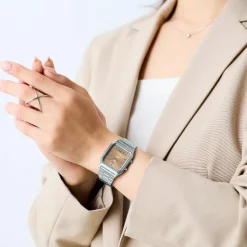 Casio Montre Acier|Montre Acier<Montre Mixte - AQ-230A-4AMQYES Bracelet Acier