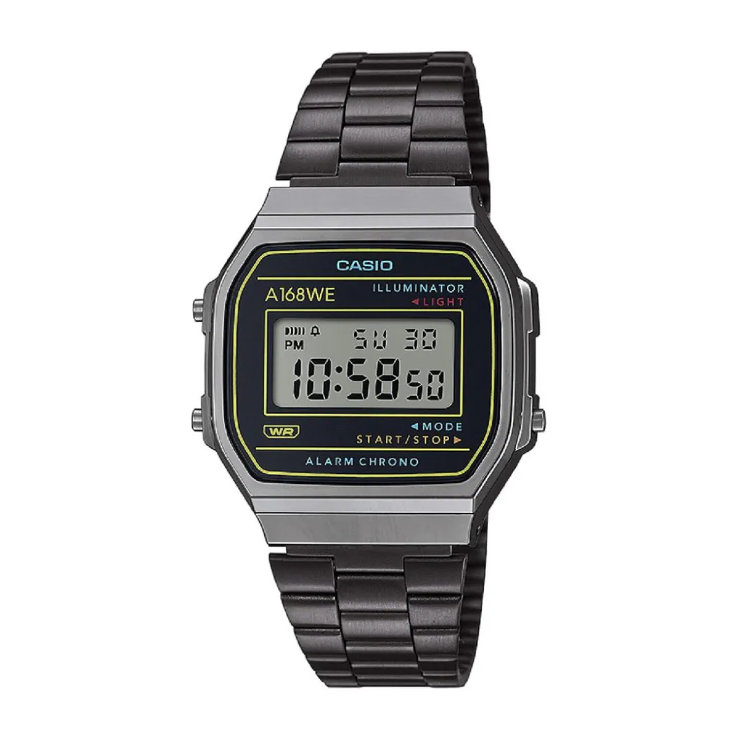 Casio Montre Acier|Montre Acier<Montre Mixte Vintage Iconic - A168WEHB-1AEF Bracelet Acier