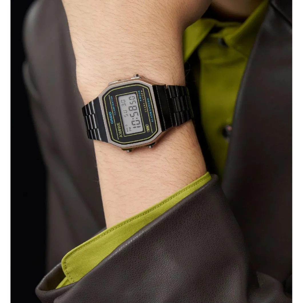 Casio Montre Acier|Montre Acier<Montre Mixte Vintage Iconic - A168WEHB-1AEF Bracelet Acier